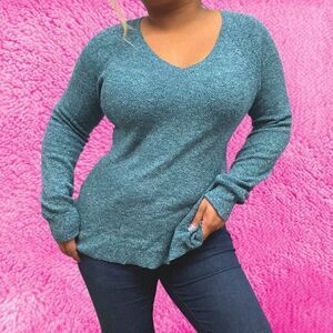 Twilight Teal Sweater 